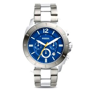 Fossil BQ2464 Privateer Sport Chronograph Two-Tone Stainless Steel Men's Watch